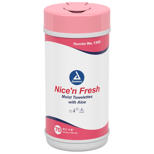 Nice'n Fresh Towelette, 5.5" x 8", 18/70/cs | Quantity - 1x CS