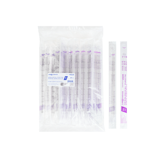 Serological Pipettes, Sterile, Individually Packed, 2 mL, Green, 5/100/cs | Quantity - 1x CS