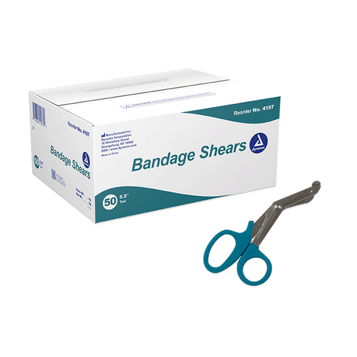 Bandage Shears, 5.5", Yellow, 50/bx | Quantity - 1x BOX
