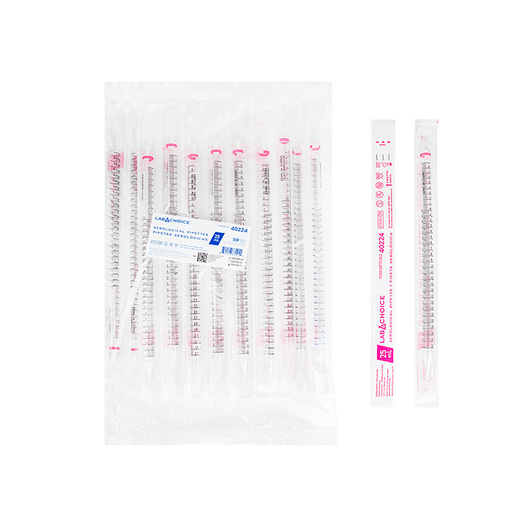 Serological Pipettes, Sterile, Individually Packed, 2 mL, Green, 5/100/cs | Quantity - 1x CS