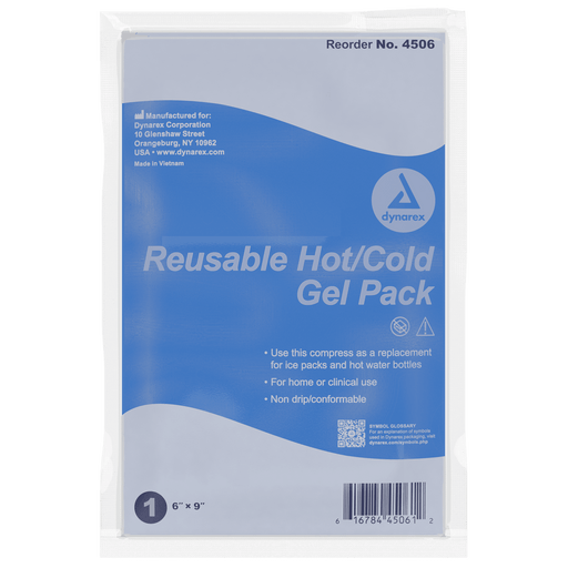 Reusable Hot / Cold Gel Packs, 6" x 9", 24/cs | Quantity - 1x CS