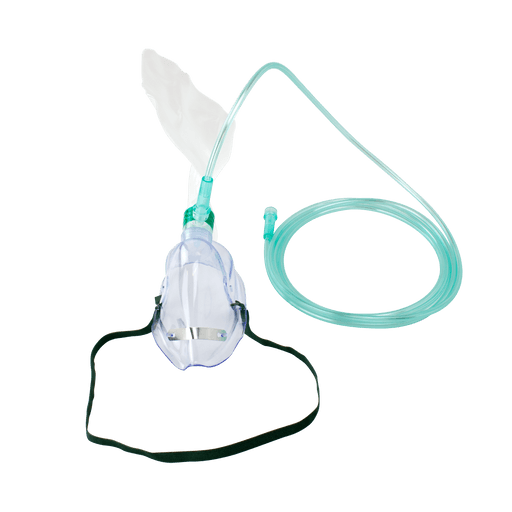 3-in-1 Elongated Mask w/ 7' (2.1 m) tubing, 1000 ml Reservoi, Adult/Standard connector, 50/cs | Quantity - 1x CS