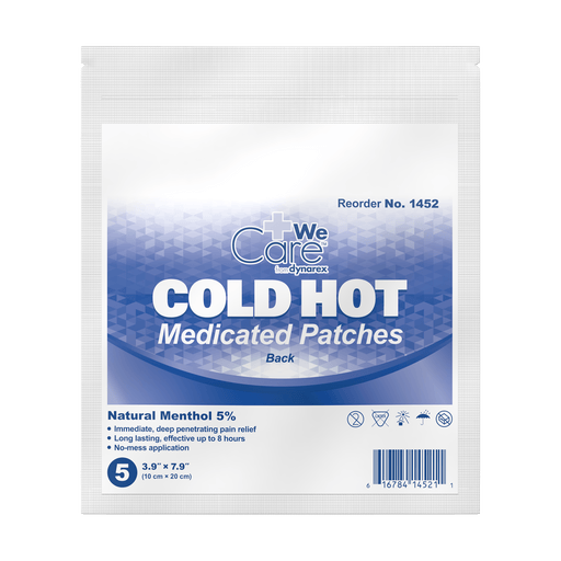 Cold Hot Medicated Patches - Back, 10 cm x 20 cm, 36/1/5/cs | Quantity - 1x CS