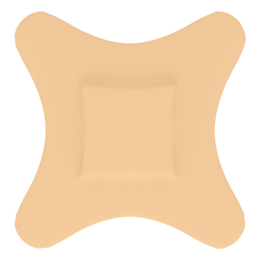 Adhesive Fabric Bandages Four Wing - Sterile, 3" x 3", 24/50/cs | Quantity - 1x CS