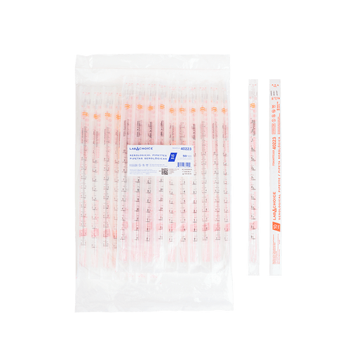 Serological Pipettes, Sterile, Individually Packed, 2 mL, Green, 5/100/cs | Quantity - 1x CS