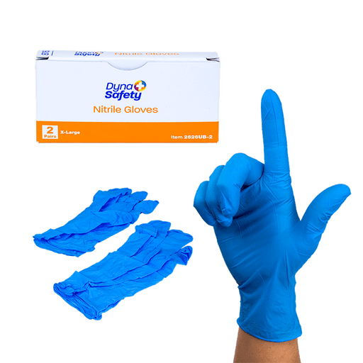 Nitrile Exam Gloves In A Bag, X-Large, Powder-Free, Blue, 500/2pr/cs | Quantity - 1x CS