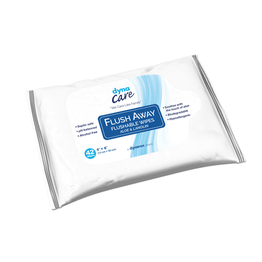 Flushable Wipes - Adult, 9" x 13" Tub, 9/60/cs | Quantity - 1x CS