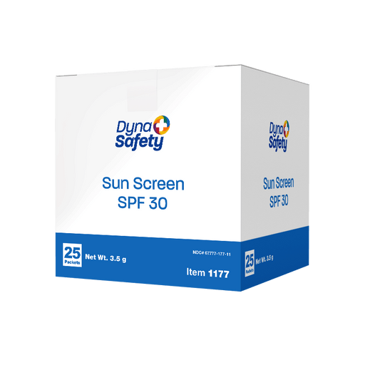 Sunscreen SPF 30, 3.5 g Sachet, 1000/cs Bulk | Quantity - 1x CS