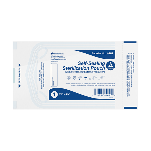 Sterilization Pouches, 12" x 16", 5/200/cs | Quantity - 1x CS