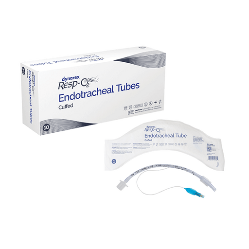 Endotracheal Tubes w/ Stylette - Cuffed, 9.0 mm, 10/bx | Quantity - 1x BOX