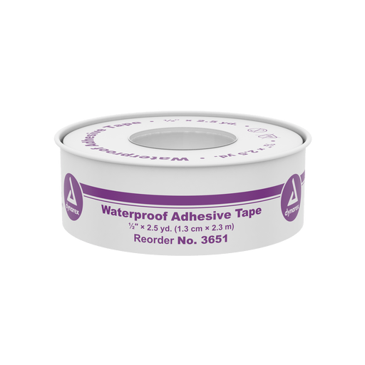 Waterproof Adhesive Tape, 1/2" x 5 yd, 288/cs | Quantity - 1x CS