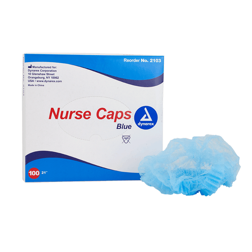 Surgeon Cap O.R., Blue, 5/100/cs | Quantity - 1x CS