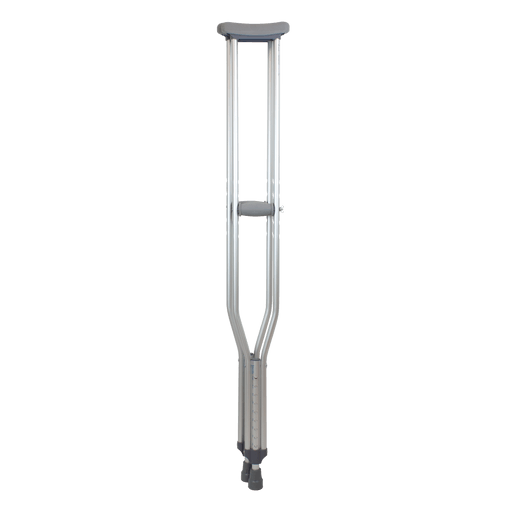 Aluminum Crutches - Tall, 5'10" - 6'6", 2pc/pk,8pk/cs | Quantity - 1x CS