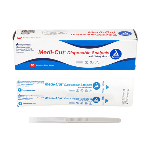 Medi-cut Scalpels Disposable Sterile, #23, 10/bx | Quantity - 1x CS