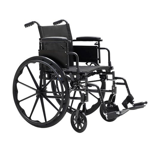 DynaRide S4 X-Lite Wheelchair - 20" x 16" w/ Flip Desk Arm F, Silver Vein, 1pc/cs | Quantity - 1x CS
