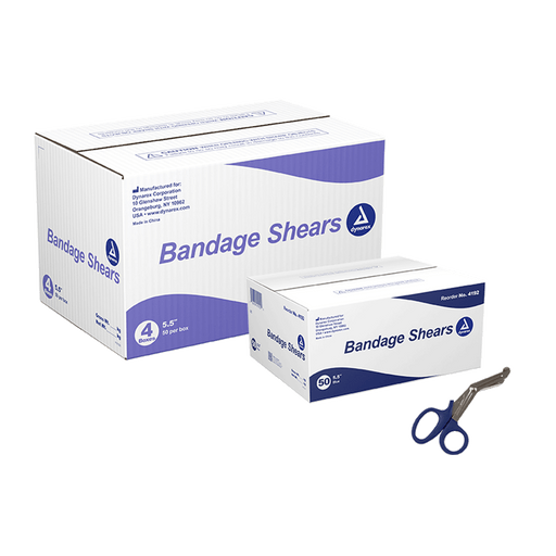 Bandage Shears, 5.5", Yellow, 50/bx | Quantity - 1x BOX