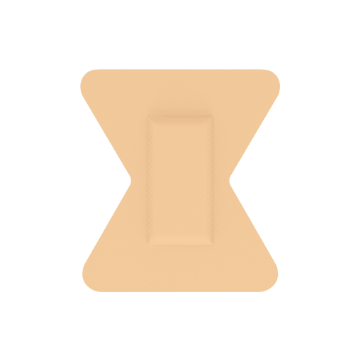 Adhesive Fabric Bandages Four Wing - Sterile, 3" x 3", 24/50/cs | Quantity - 1x CS