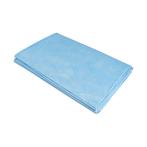 Disposable Blue Non-Woven Blanket, 44" x 84", 30/cs | Quantity - 1x CS