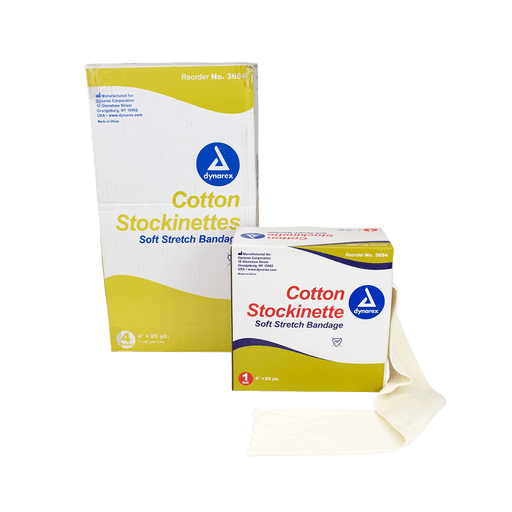 Cotton Stockinette, 6" x 25 yd, 4 Rolls/cs | Quantity - 1x CS