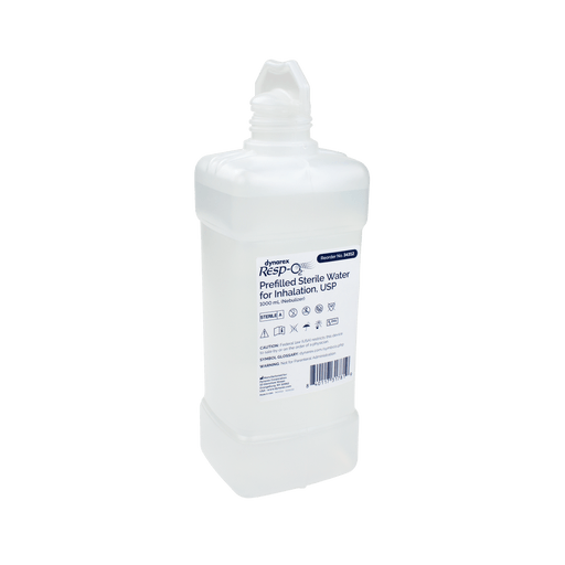 Prefilled Sterile Water For Inhalation USP, 1000 mL, 12/cs | Quantity - 1x CS