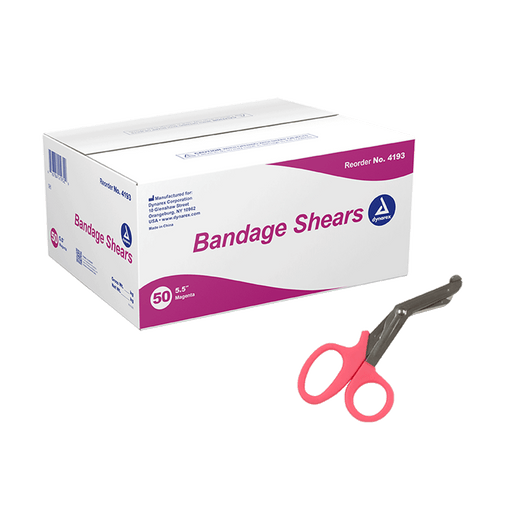 Bandage Shears, 5.5", Yellow, 50/bx | Quantity - 1x BOX