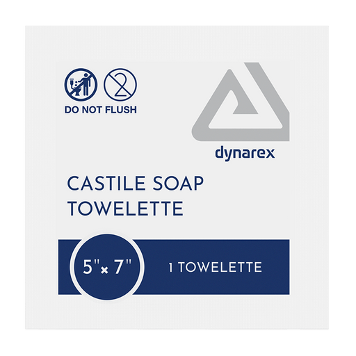 Castile Soap Towelettes, 5" x 7", 10/100/cs | Quantity - 1x CS