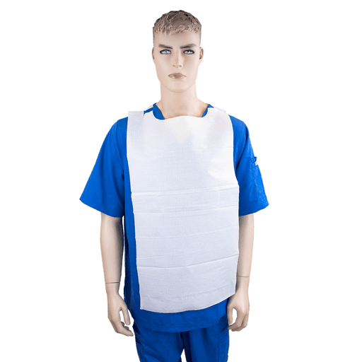 Disposable Adult Lap Bibs Slipover, 16" x 33", 300/cs | Quantity - 1x CS