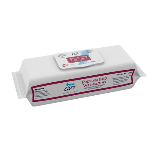 Premoistened Adult Washcloths, 9" x 13" Tub, 12/46/cs | Quantity - 1x CS