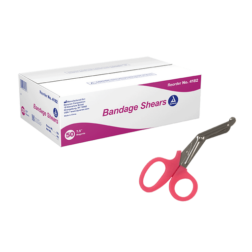 Bandage Shears, 5.5", Yellow, 50/bx | Quantity - 1x BOX
