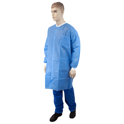 Lab Coat w/ Pockets, X-Large, Teal, 3/10/cs | Quantity - 1x CS