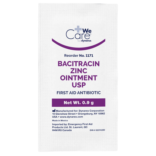 Bacitracin Zinc Ointment, 4 oz. Tube, 72/cs | Quantity - 1x CS