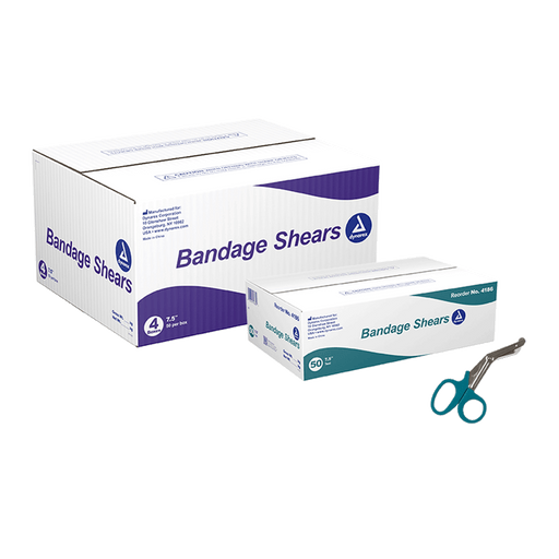 Bandage Shears, 5.5", Yellow, 50/bx | Quantity - 1x BOX