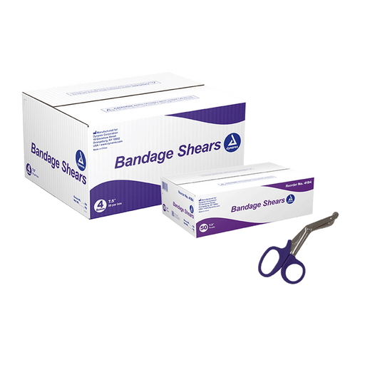 Bandage Shears, 5.5", Yellow, 50/bx | Quantity - 1x BOX