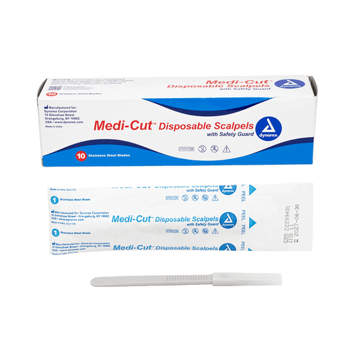 Medi-cut Scalpels Disposable Sterile, #23, 10/bx | Quantity - 1x CS