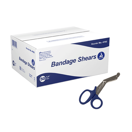 Bandage Shears, 5.5", Yellow, 50/bx | Quantity - 1x BOX