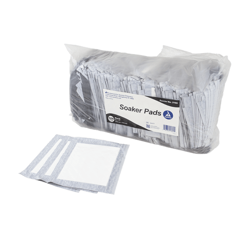 Soaker Pads, 6.25" x 7", Black, 4/500/cs | Quantity - 1x CS