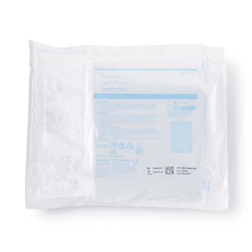 Cardinal Health™ Sterile Half General Purpose Drape, 40 x 57 Inch | Quantity - 1x EA