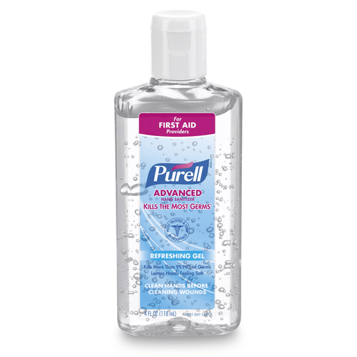 Purell® Advanced Hand Sanitizer 70% Alcohol Gel, Bottle, 4 ounces, Fruit Scent | Quantity - 1x EA