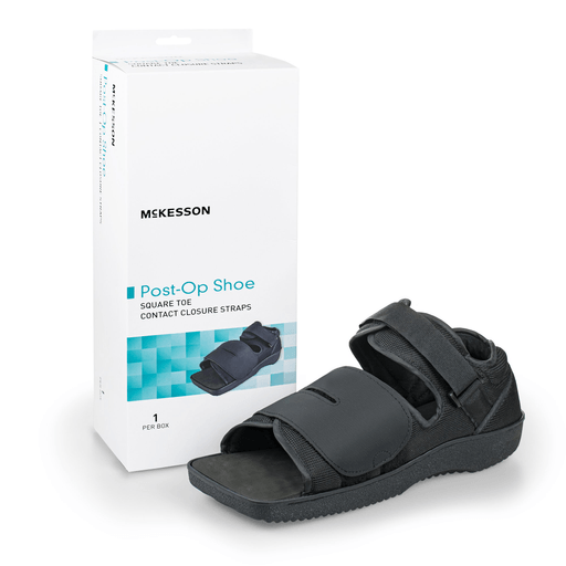 McKesson Square Toe Post-Op Shoe, Small | Quantity - 1x EA