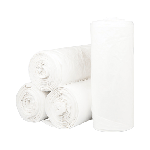 McKesson Extra Heavy Duty White Trash Bags, 30 gal, 0.7 Mil | Quantity - 1x CS