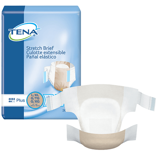 Tena® Stretch™ Plus Incontinence Brief, Large / Extra Large | Quantity - 1x CS