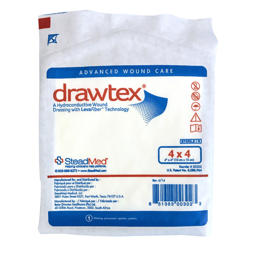Drawtex® Non-Adherent Dressing, 4 x 4 Inch | Quantity - 1x EA