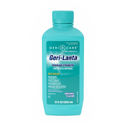 Geri-Care® Geri-Lanta Antacid Liquid Relief for Gas and Heartburn | Quantity - 1x CS