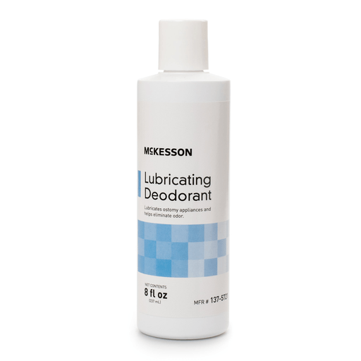 McKesson Lubricating Ostomy Appliance Deodorant, 8-ounce squeeze bottle | Quantity - 1x EA