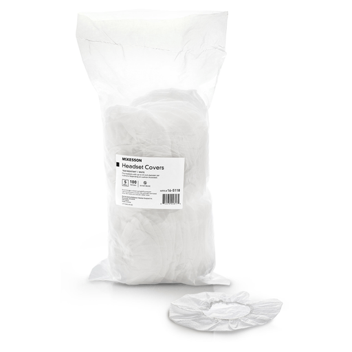 McKesson Sanitary Headset Cover, Small, White | Quantity - 1x CS