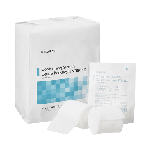 McKesson Sterile Conforming Bandage, 2 Inch x 4-1/10 Yard | Quantity - 1x CS