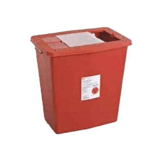 SharpSafety™ Multi-purpose Sharps Container, 12 Gal., 18.75 x 18.25 x 12.75 Inch | Quantity - 1x EA
