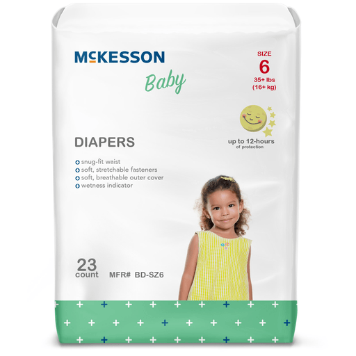 McKesson Baby Diaper, Size 6 | Quantity - 1x BG