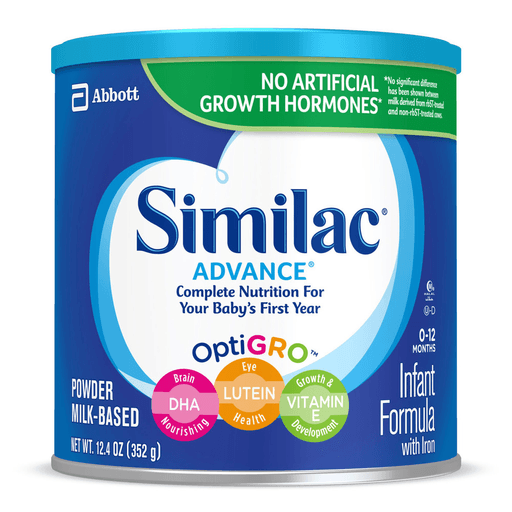 Similac® Advance® 20 Infant Formula, Powder, 12.4-ounce can | Quantity - 1x CS