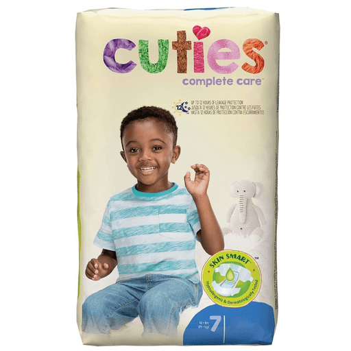 Cuties® Complete Care Diapers for Children, 41+ lbs. | Quantity - 1x PK